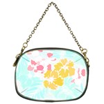 Hawaii T- Shirt Hawaii Flowers Modern T- Shirt Chain Purse (One Side) Front