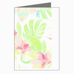 Hawaii T- Shirt Hawaii Foliage Garden T- Shirt Greeting Card