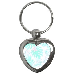 Hawaii T- Shirt Hawaii Forest Pattern T- Shirt Key Chain (heart) by EnriqueJohnson