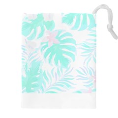 Hawaii T- Shirt Hawaii Forest Pattern T- Shirt Drawstring Pouch (5xl) by EnriqueJohnson