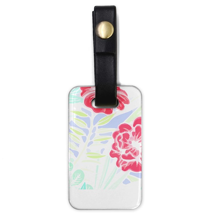 Hawaii T- Shirt Hawaii Forest Trend T- Shirt Luggage Tag (one side)