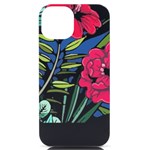 Hawaii T- Shirt Hawaii Forest Trend T- Shirt iPhone 14 Black UV Print Case Front