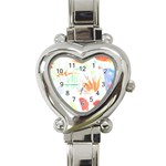 Hawaii T- Shirt Hawaii Hawaian Trend T- Shirt Heart Italian Charm Watch Front