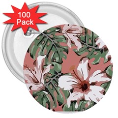 Hawaii T- Shirt Hawaii Hello Modern T- Shirt 3  Buttons (100 pack) 