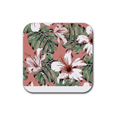 Hawaii T- Shirt Hawaii Hello Modern T- Shirt Rubber Coaster (Square)