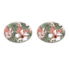 Hawaii T- Shirt Hawaii Hello Modern T- Shirt Cufflinks (Oval)