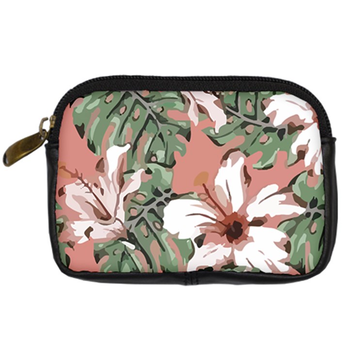 Hawaii T- Shirt Hawaii Hello Modern T- Shirt Digital Camera Leather Case