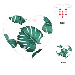 Hawaii T- Shirt Hawaii High Flower Modern T- Shirt Playing Cards Single Design (heart)