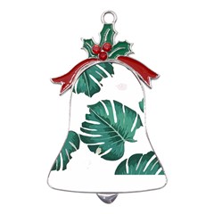 Hawaii T- Shirt Hawaii High Flower Modern T- Shirt Metal Holly Leaf Bell Ornament by EnriqueJohnson