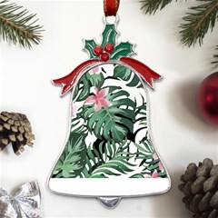 Hawaii T- Shirt Hawaii Hissing Fashion T- Shirt Metal Holly Leaf Bell Ornament