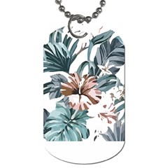 Hawaii T- Shirt Hawaii Hope Flowers Trend T- Shirt Dog Tag (two Sides)