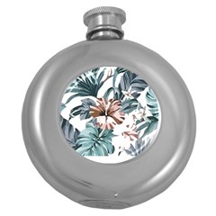 Hawaii T- Shirt Hawaii Hope Flowers Trend T- Shirt Round Hip Flask (5 Oz) by EnriqueJohnson