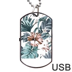 Hawaii T- Shirt Hawaii Hope Flowers Trend T- Shirt Dog Tag Usb Flash (one Side) by EnriqueJohnson