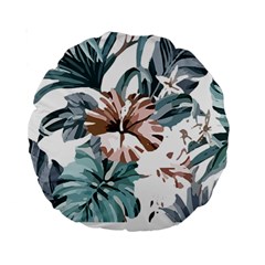 Hawaii T- Shirt Hawaii Hope Flowers Trend T- Shirt Standard 15  Premium Round Cushions by EnriqueJohnson