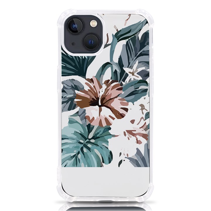 Hawaii T- Shirt Hawaii Hope Flowers Trend T- Shirt iPhone 13 TPU UV Print Case