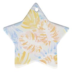 Hawaii T- Shirt Hawaii Hummingbirds Creative T- Shirt Star Ornament (two Sides)