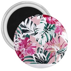 Hawaii T- Shirt Hawaii Ice Flowers Garden T- Shirt 3  Magnets