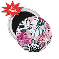 Hawaii T- Shirt Hawaii Ice Flowers Garden T- Shirt 2 25  Magnets (10 Pack) 