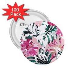 Hawaii T- Shirt Hawaii Ice Flowers Garden T- Shirt 2 25  Buttons (100 Pack) 