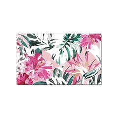 Hawaii T- Shirt Hawaii Ice Flowers Garden T- Shirt Sticker (rectangular)