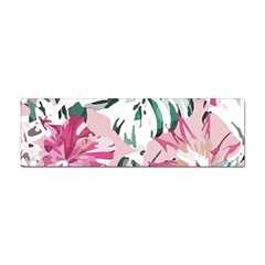 Hawaii T- Shirt Hawaii Ice Flowers Garden T- Shirt Sticker (bumper)