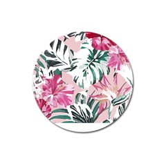 Hawaii T- Shirt Hawaii Ice Flowers Garden T- Shirt Magnet 3  (round) by EnriqueJohnson