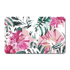 Hawaii T- Shirt Hawaii Ice Flowers Garden T- Shirt Magnet (rectangular)