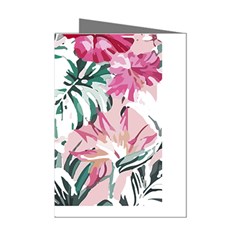 Hawaii T- Shirt Hawaii Ice Flowers Garden T- Shirt Mini Greeting Cards (pkg Of 8)