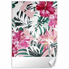 Hawaii T- Shirt Hawaii Ice Flowers Garden T- Shirt Canvas 12  X 18 