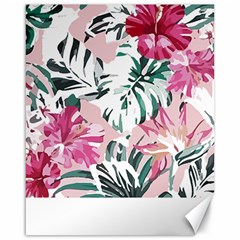 Hawaii T- Shirt Hawaii Ice Flowers Garden T- Shirt Canvas 16  X 20 