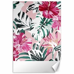 Hawaii T- Shirt Hawaii Ice Flowers Garden T- Shirt Canvas 24  X 36 