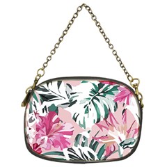 Hawaii T- Shirt Hawaii Ice Flowers Garden T- Shirt Chain Purse (two Sides)