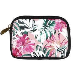 Hawaii T- Shirt Hawaii Ice Flowers Garden T- Shirt Digital Camera Leather Case