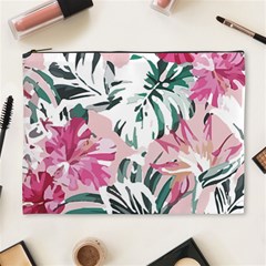 Hawaii T- Shirt Hawaii Ice Flowers Garden T- Shirt Cosmetic Bag (xl)