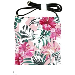 Hawaii T- Shirt Hawaii Ice Flowers Garden T- Shirt Shoulder Sling Bag