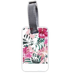 Hawaii T- Shirt Hawaii Ice Flowers Garden T- Shirt Luggage Tag (one Side)