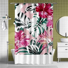 Hawaii T- Shirt Hawaii Ice Flowers Garden T- Shirt Shower Curtain 48  X 72  (small) 