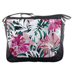 Hawaii T- Shirt Hawaii Ice Flowers Garden T- Shirt Messenger Bag