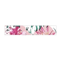 Hawaii T- Shirt Hawaii Ice Flowers Garden T- Shirt Premium Plush Fleece Scarf (mini)