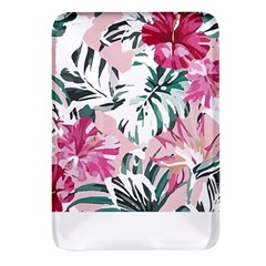 Hawaii T- Shirt Hawaii Ice Flowers Garden T- Shirt Rectangular Glass Fridge Magnet (4 Pack)