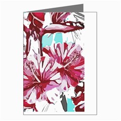 Hawaii T- Shirt Hawaii Indian Flower Modern T- Shirt Greeting Card