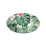 Hawaii T- Shirt Hawaii Jungle Creative T- Shirt Sticker Oval (10 pack) Front