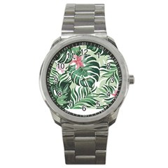 Hawaii T- Shirt Hawaii Jungle Creative T- Shirt Sport Metal Watch by EnriqueJohnson