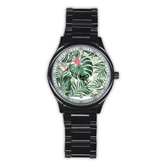 Hawaii T- Shirt Hawaii Jungle Creative T- Shirt Stainless Steel Round Watch by EnriqueJohnson