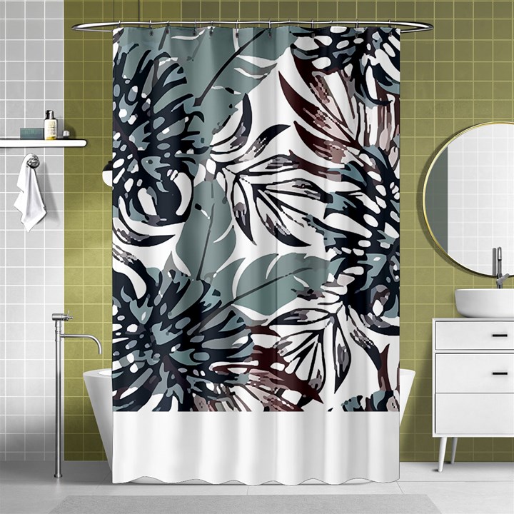 Hawaii T- Shirt Hawaii Kiss Water Modern T- Shirt Shower Curtain 48  x 72  (Small) 