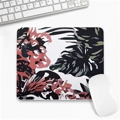 Hawaii T- Shirt Hawaii Krying Doors Pattern T- Shirt Large Mousepad by EnriqueJohnson