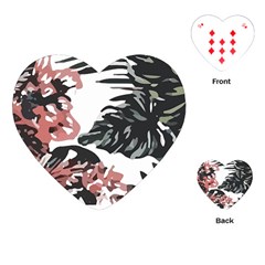 Hawaii T- Shirt Hawaii Krying Doors Pattern T- Shirt Playing Cards Single Design (heart)