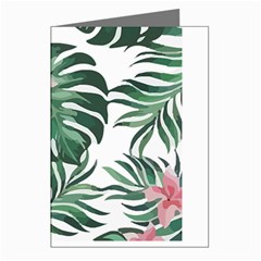 Hawaii T- Shirt Hawaii Leather Flower Garden T- Shirt Greeting Cards (pkg Of 8)