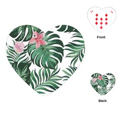 Hawaii T- Shirt Hawaii Leather Flower Garden T- Shirt Playing Cards Single Design (heart) by EnriqueJohnson