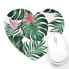 Hawaii T- Shirt Hawaii Leather Flower Garden T- Shirt Heart Mousepad by EnriqueJohnson